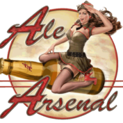 Ale Arsenal Restaurant Logo, San Carlos CA