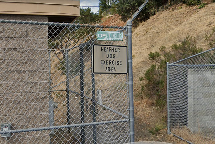 Heather Dog Exercise Park At Beverley Terrace At San Carlos Ca Photo From Google Maps