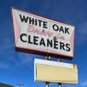 Logo of White Oaks Cleaners at San Carlos CA, California Bay Area x