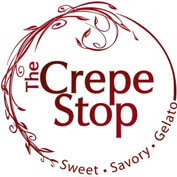 Logo at The Crepe Stop at San Carlos CA California, Bay Area, Silicon Valley