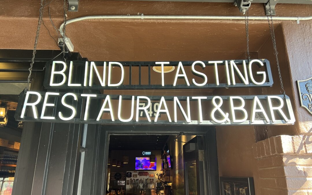 Delightful Blind Tasting Restaurant in San Carlos CA