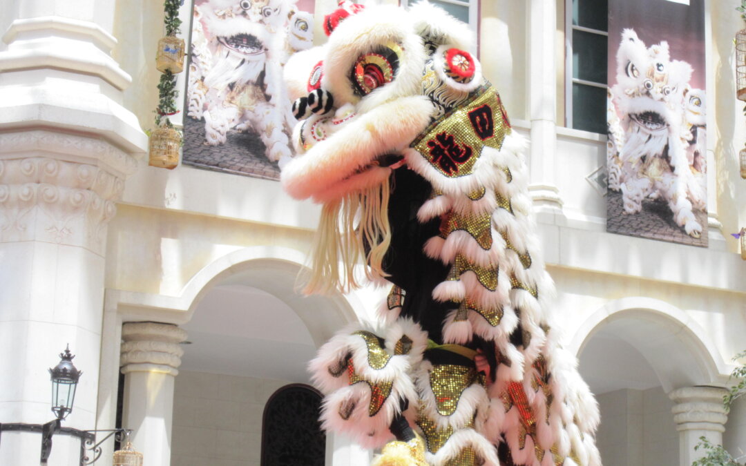 The Amazing White Crane Lion Dance – Week of the Family 2023