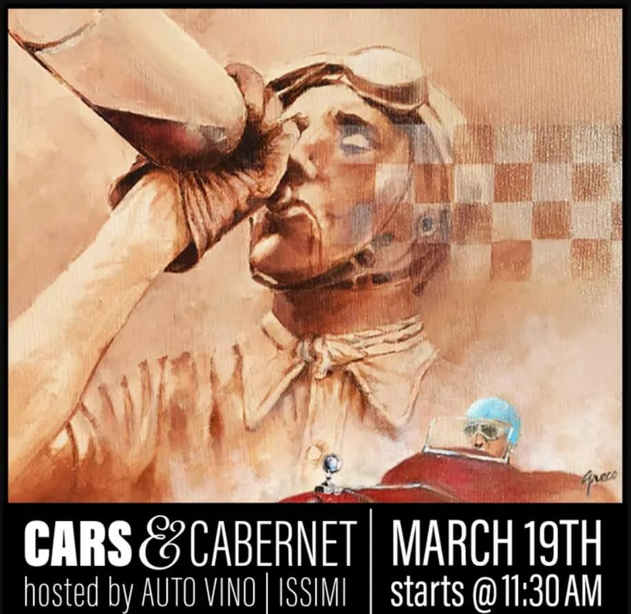 Cars and Cabernet AutoVino Event San Carlos CA