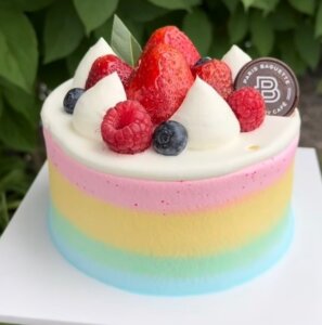 Paris Baguette Rainbow Cake 297x300