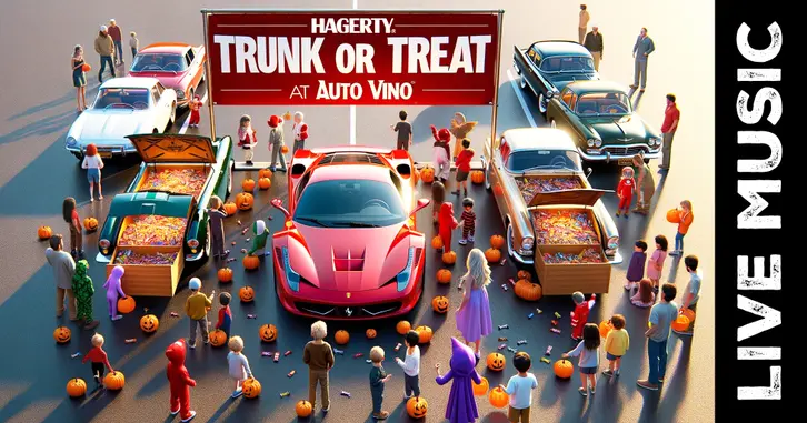 Celebrate at Auto Vino Trunk or Treat Event with Hagerty’s!