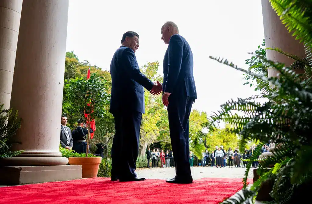 Biden and Xi’s Exclusive Meeting at the Filoli Gardens