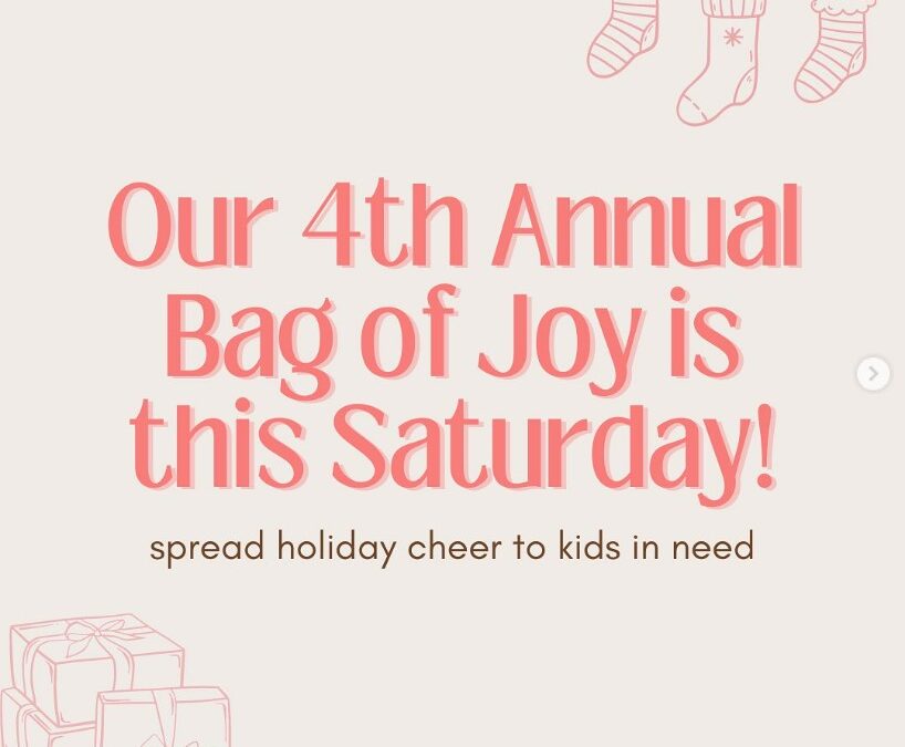 The 4th Annual Bag of Joy – One Life Counseling Center