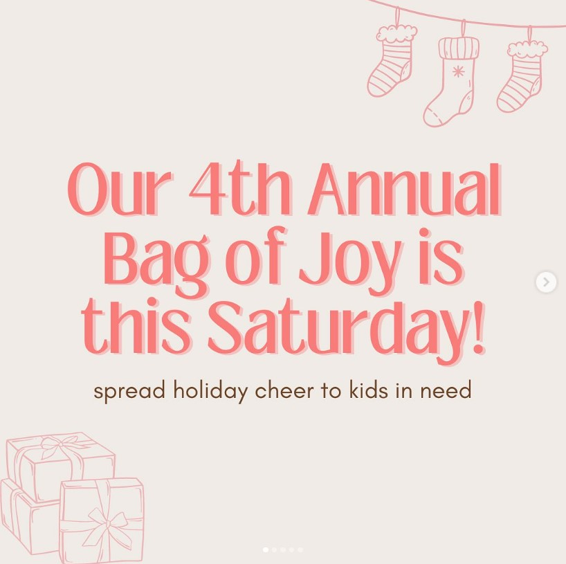 Bag of Joy One Life Counseling Center San Carlos CA