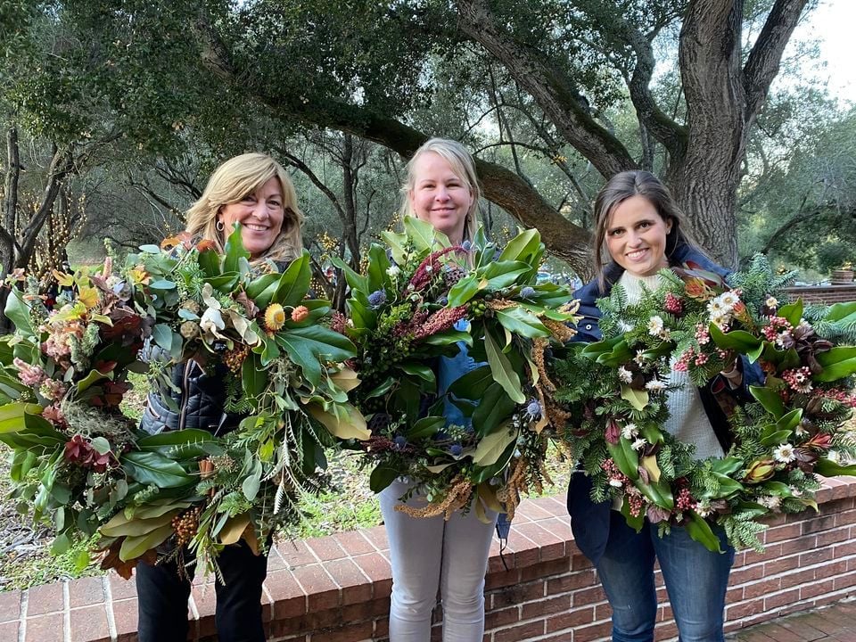 Holiday Wreaths at Filoli
