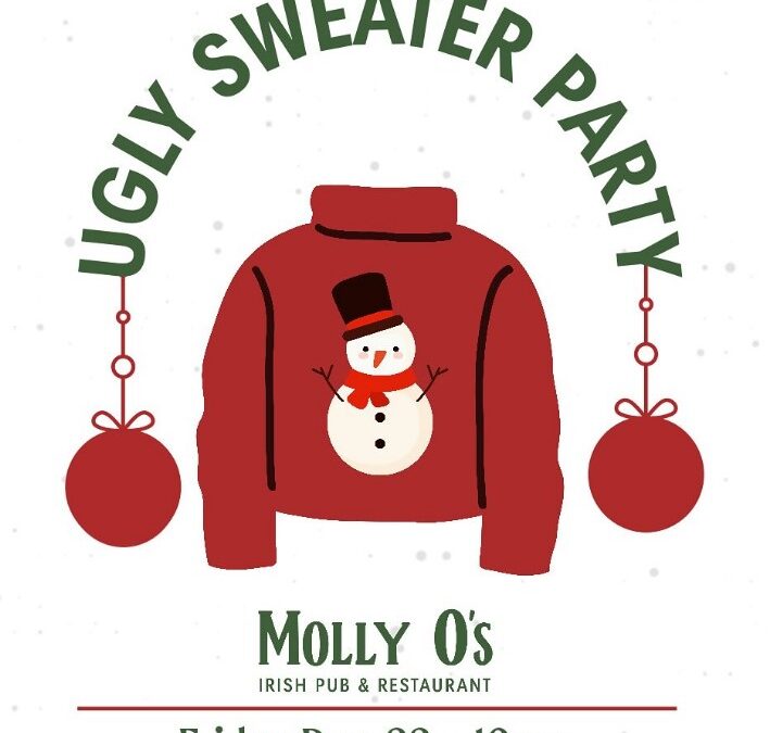 The Great Ugly Sweater Party at Molly Os 2023