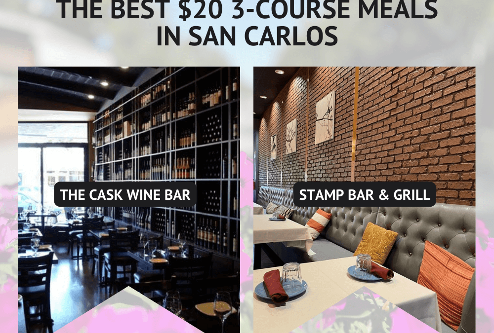 20 Dollar 3 Course Meal Stamp and Cask San Carlos