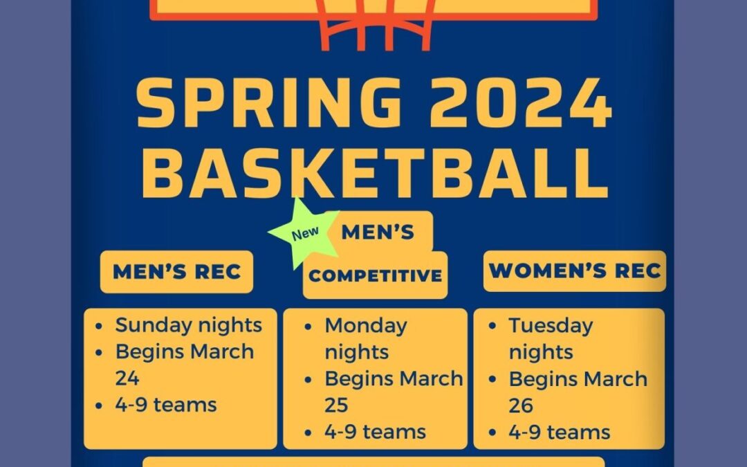 Exhilarating Spring 2024 Adult Basketball League San Carlos