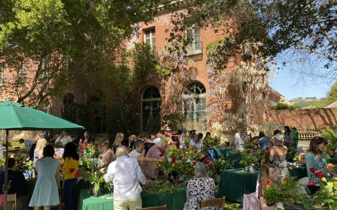 The Beautiful Flora Party: Spring Florals at Filoli Gardens