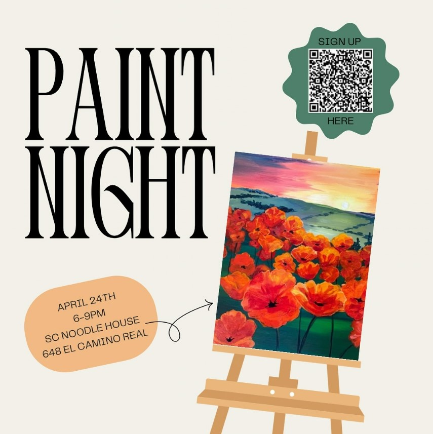 Paint Night at SC Noodle House