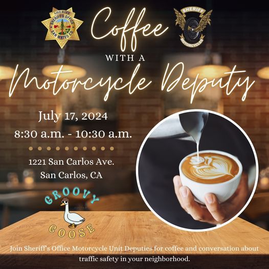 Delicious Coffee with a Motorcycle Deputy 2024