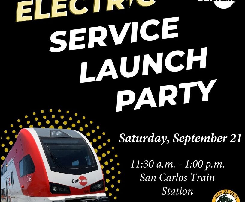 The Grand Caltrain Electric Train Launch Party 2024