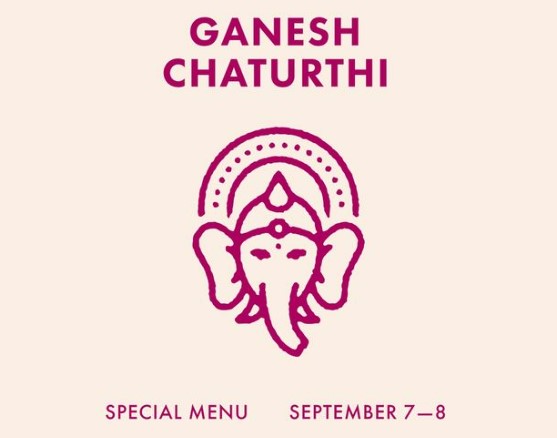 Ganesh Chaturthi Saffron Restaurant San Carlos CA