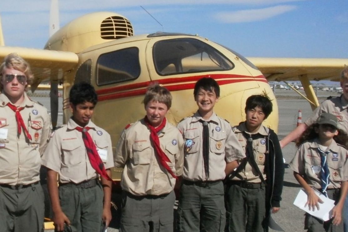 Scout Day Hiller Aviation Museum San Carlos CA