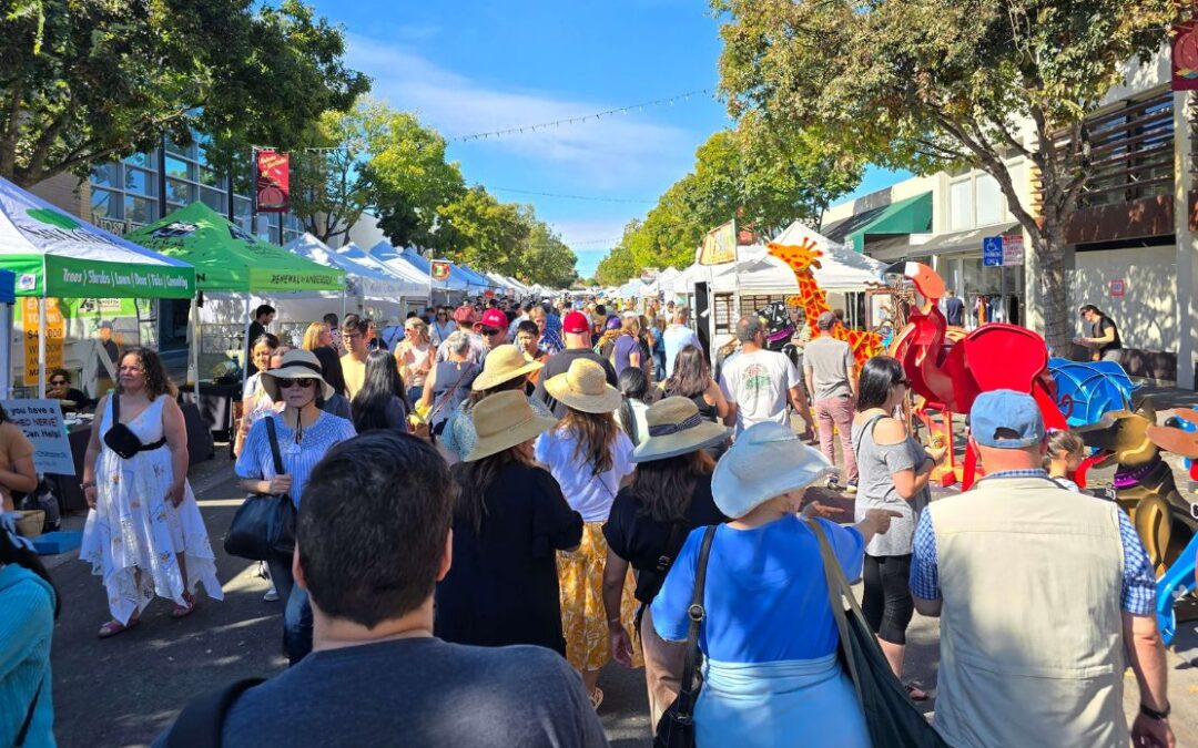 A Walk Through The San Carlos Art and Wine Faire 2024