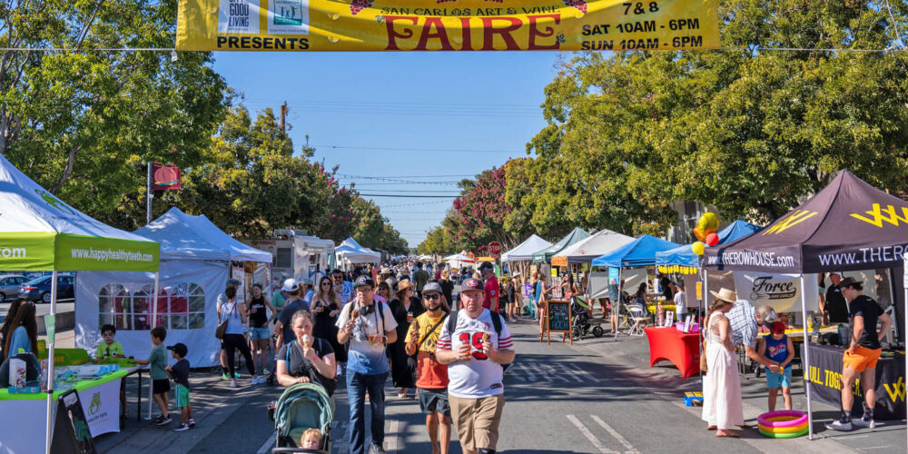 Art & Wine Faire San Carlos CA