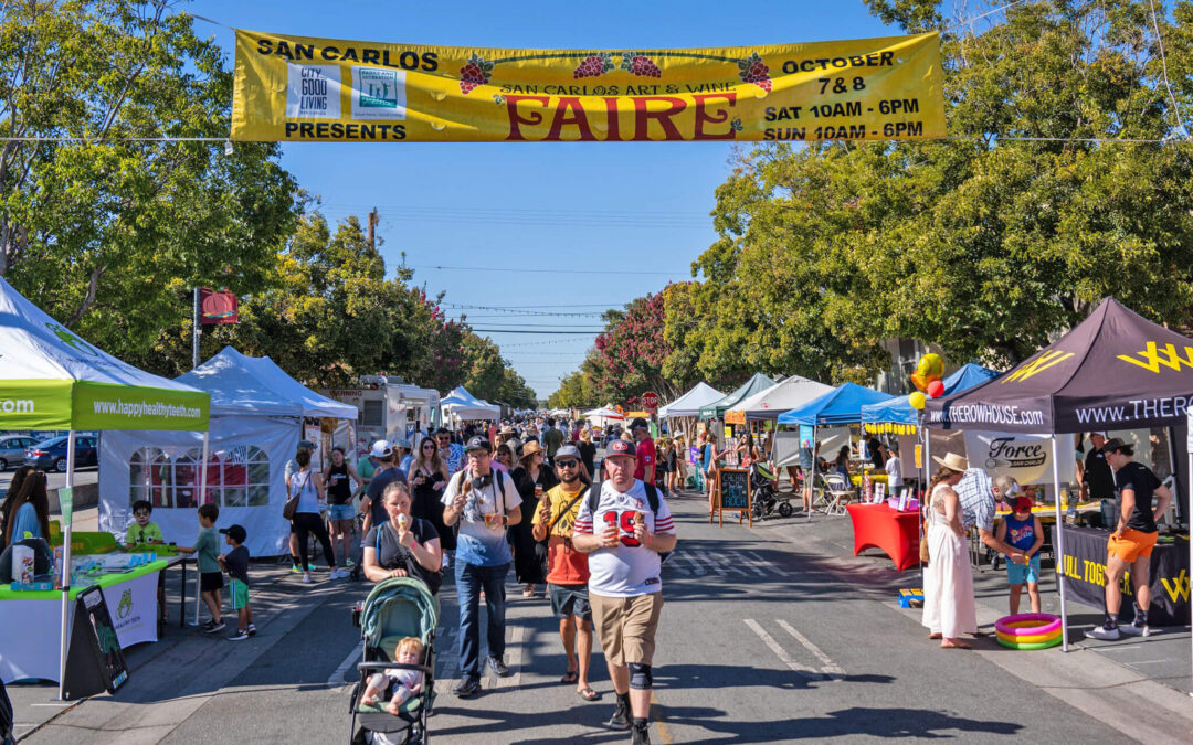 Art & Wine Faire San Carlos CA