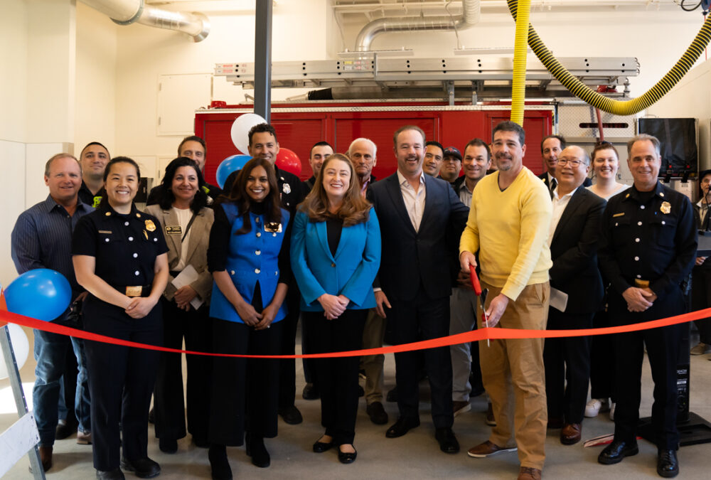 Fire Station 16 Ribbon Cutting from City pf San Carlos