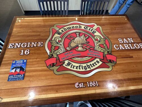 Fire station 16 Table