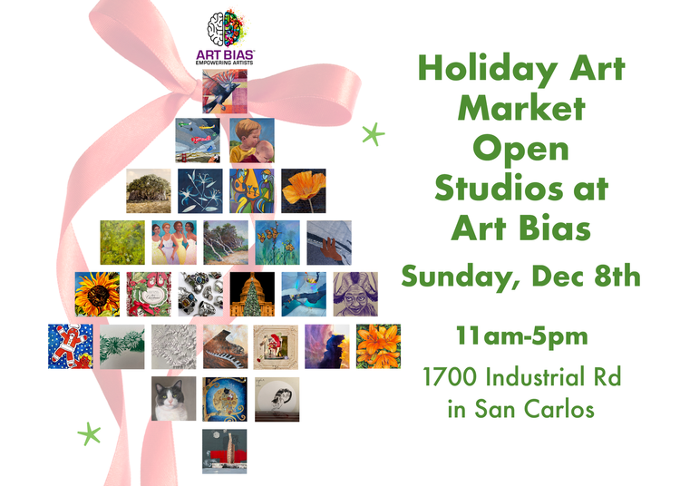 Holiday Art Market Art Bias San Carlos CA