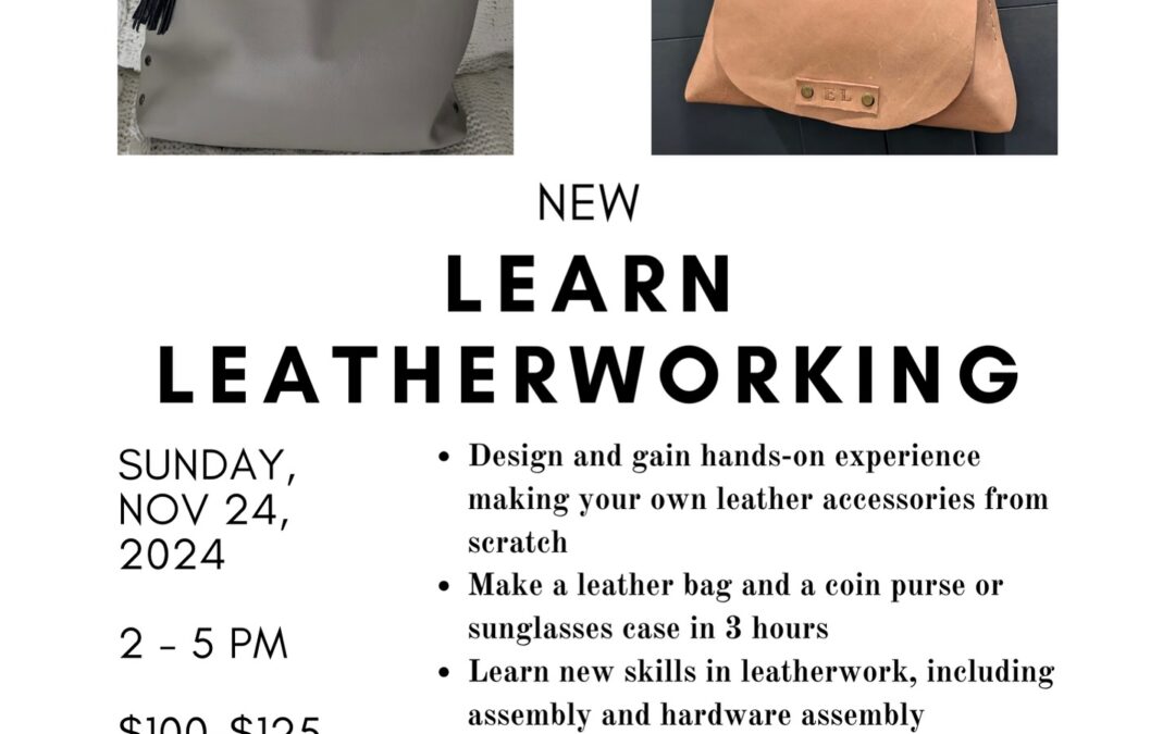 Creative Leatherworking Workshop at Lark