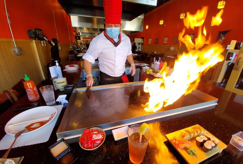 Delightful Lunch Bunch: Friends of the ACC at Sakura Teppanyaki