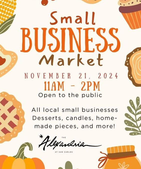 Delightful Small Business Market at the Alexandria San Carlos