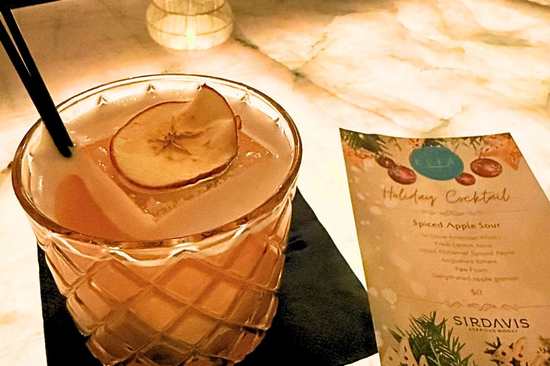 Elia San Carlos Holiday Cocktail