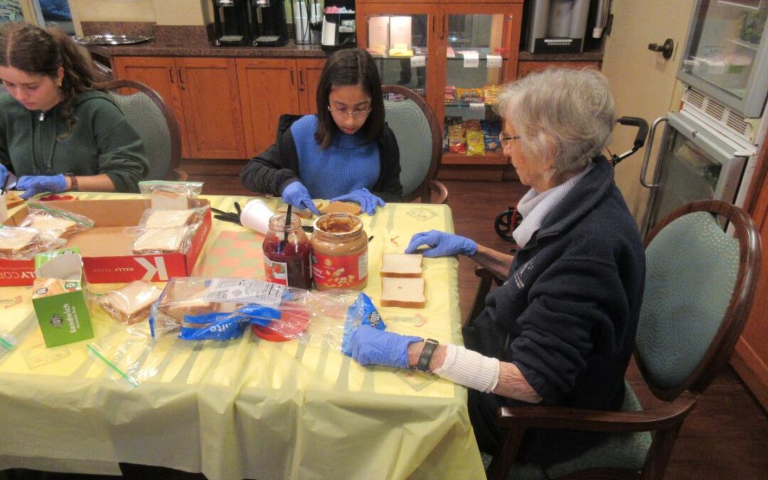 Beautiful Teen and Youth Service Projects at The Elms