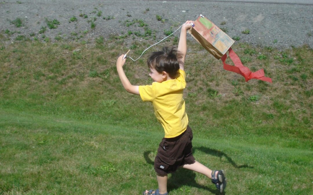 Fly Into Fun at Crafternoon: Paper Bag Kite Making