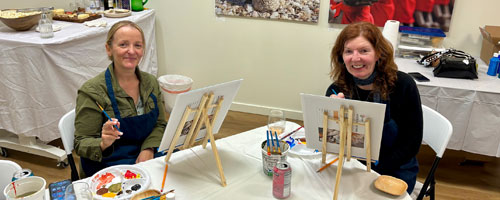 Lark San Carlos Sip and Paint Newsletter