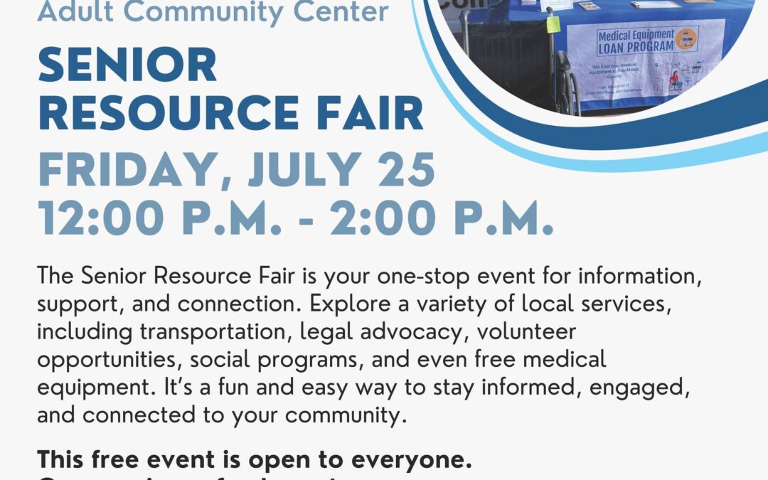 Exciting Senior Resource Fair at the Adult Community Center