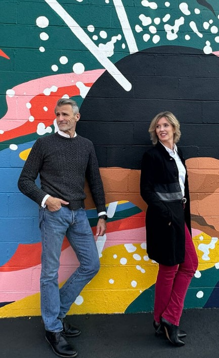 Mark and Viv Bianchini Mural Profile