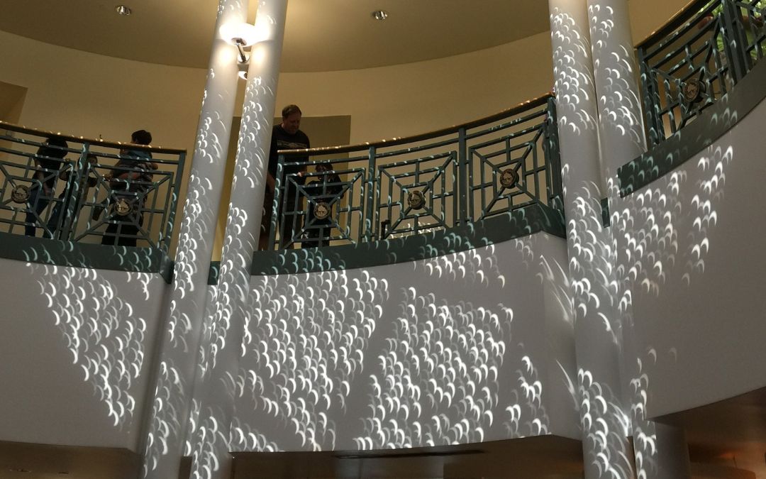 San Carlos Library Solar Eclipse (1)