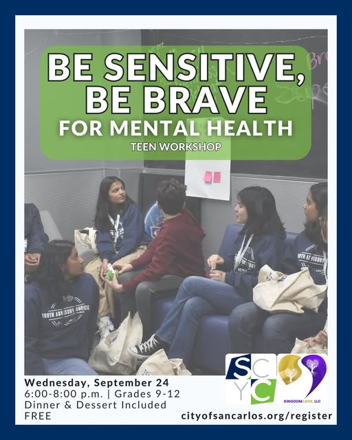 Be Sensitive Be Brave For Mental Health Teen Workshop