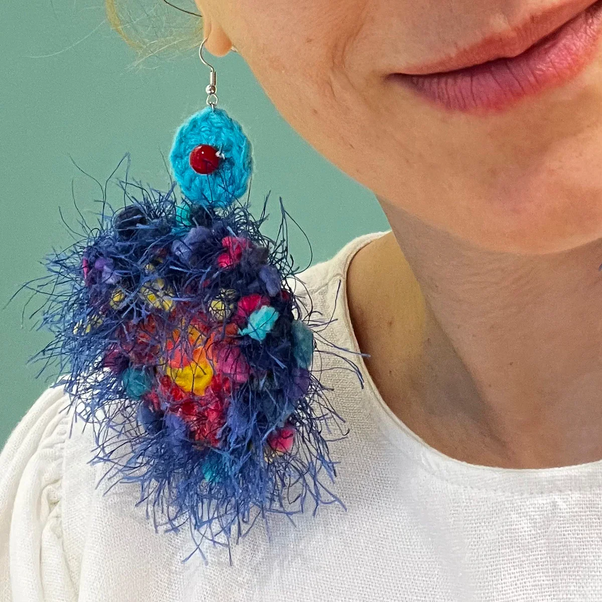 Crochet Earrings Workshop Lark San Carlos (2)