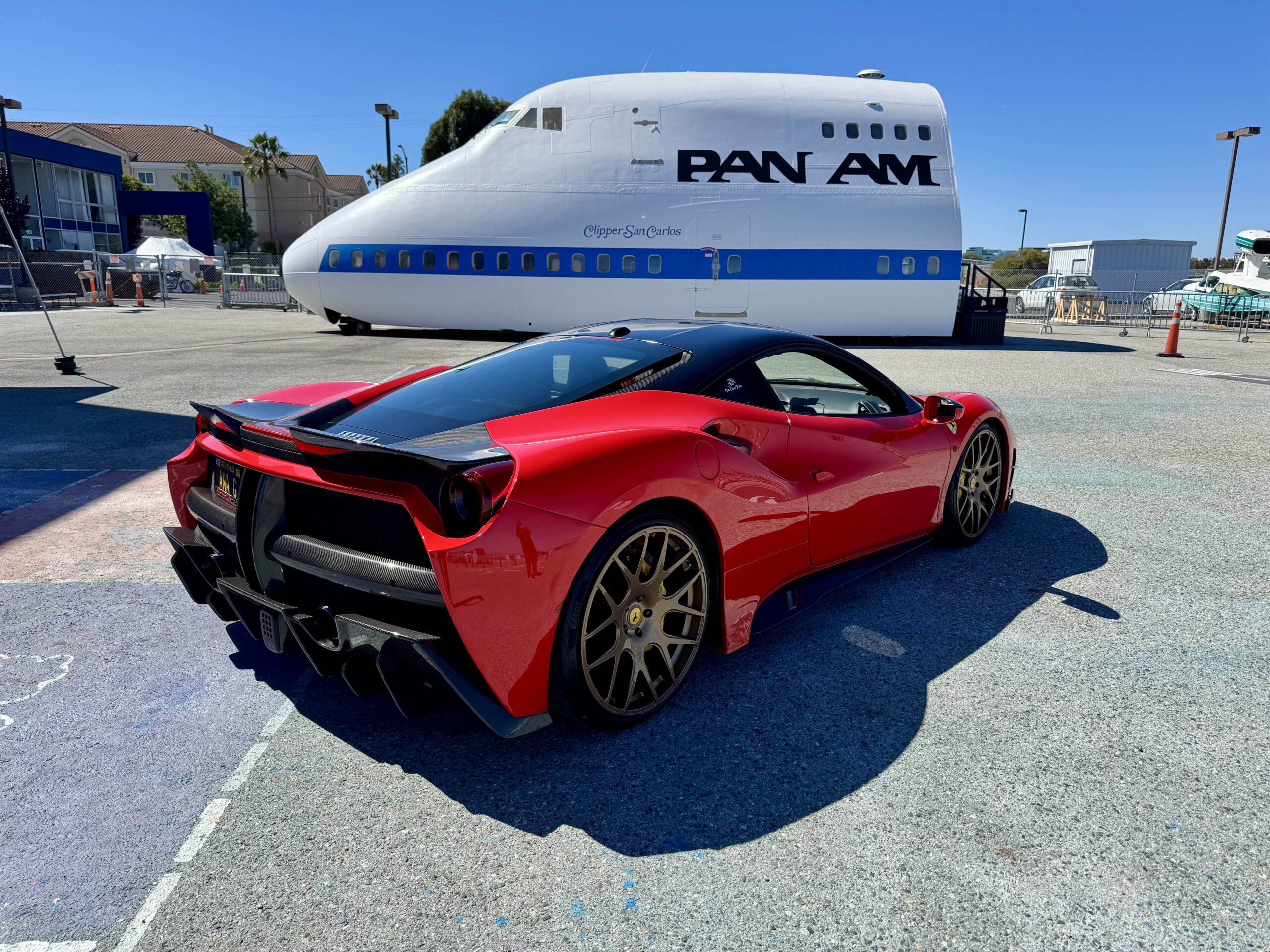 Exotic Car Show Hiller Aviation Museum 2