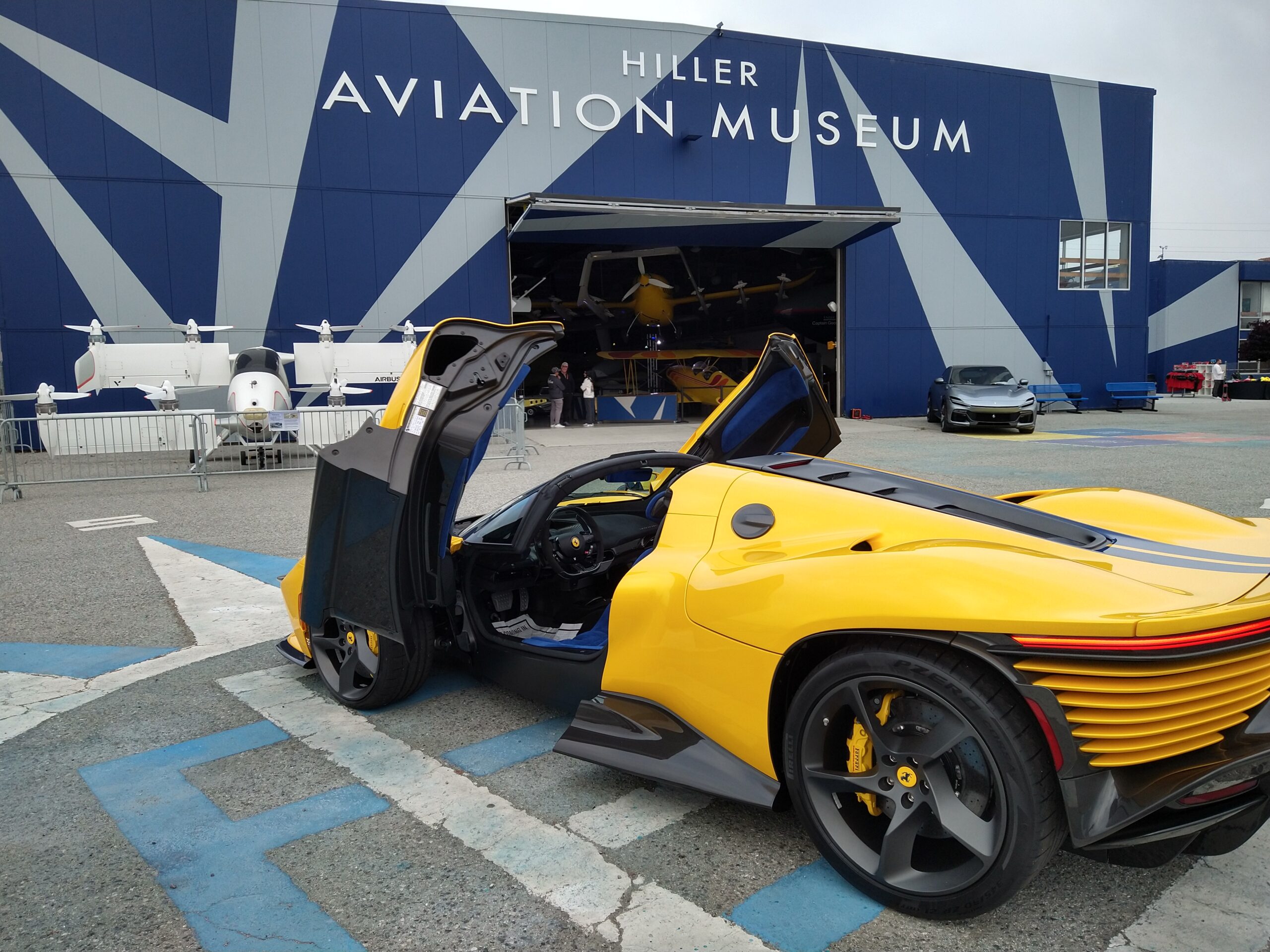 Exotic Car Show Hiller Aviation Museum 4