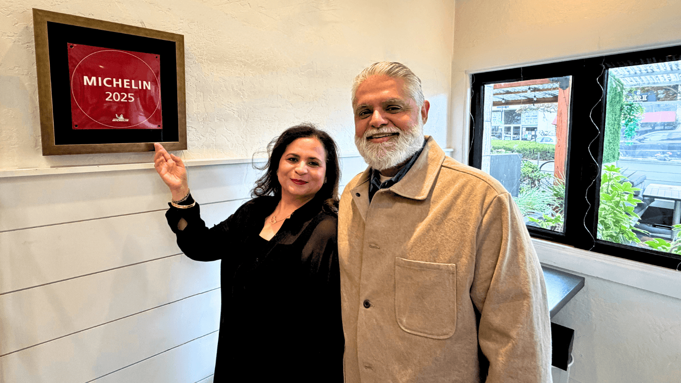 Ajay and Reena Michelin Star (1)