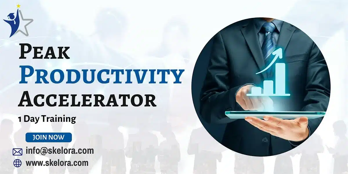 Peak Productivity Accelerator 1 Day Workshop in San Carlos: Achieve More Without Burning Out