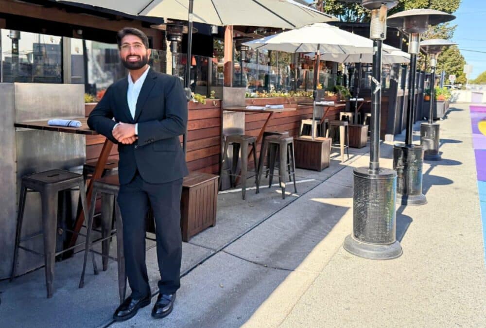 Fateh Sidhu at Town Restaurant San Carlos