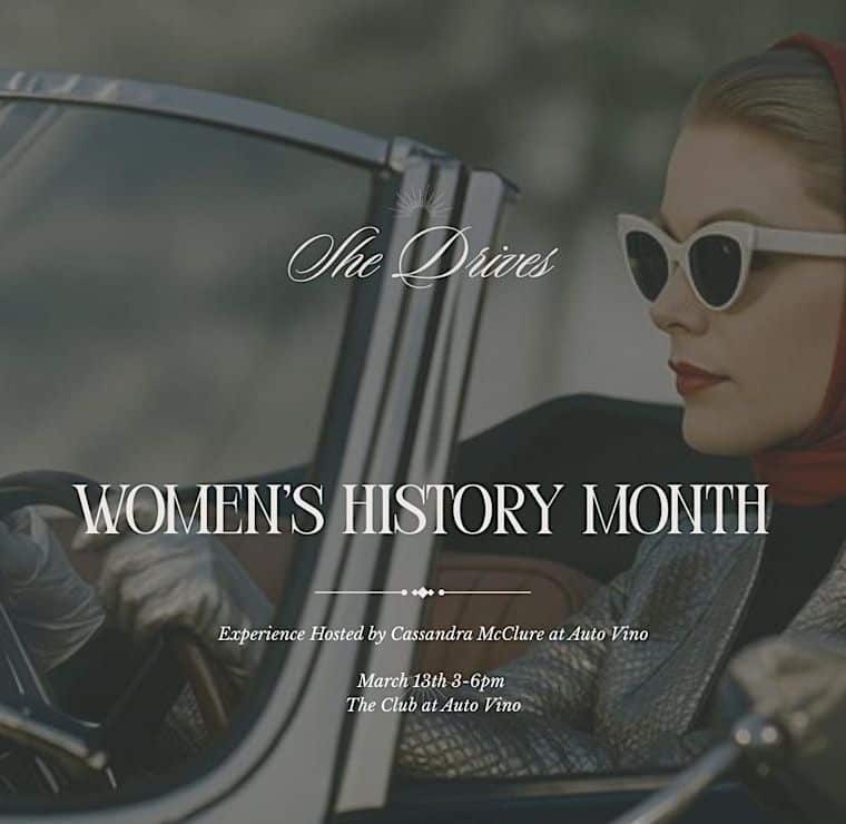 She Drives: Women's History Month Experience by Cassandra McClure