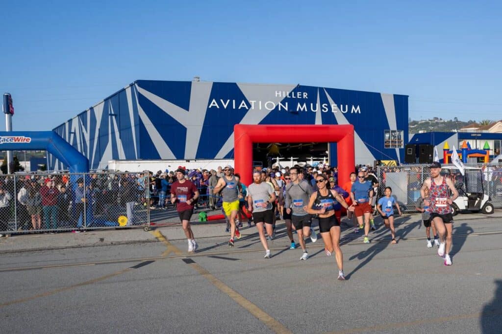 10th Annual Airport Runway Run at San Carlos Airport