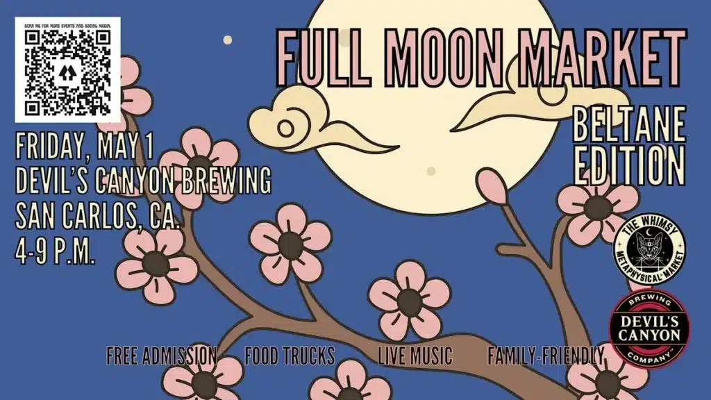 Full Moon Market: Beltane Edition – A Magical Evening in the South Bay