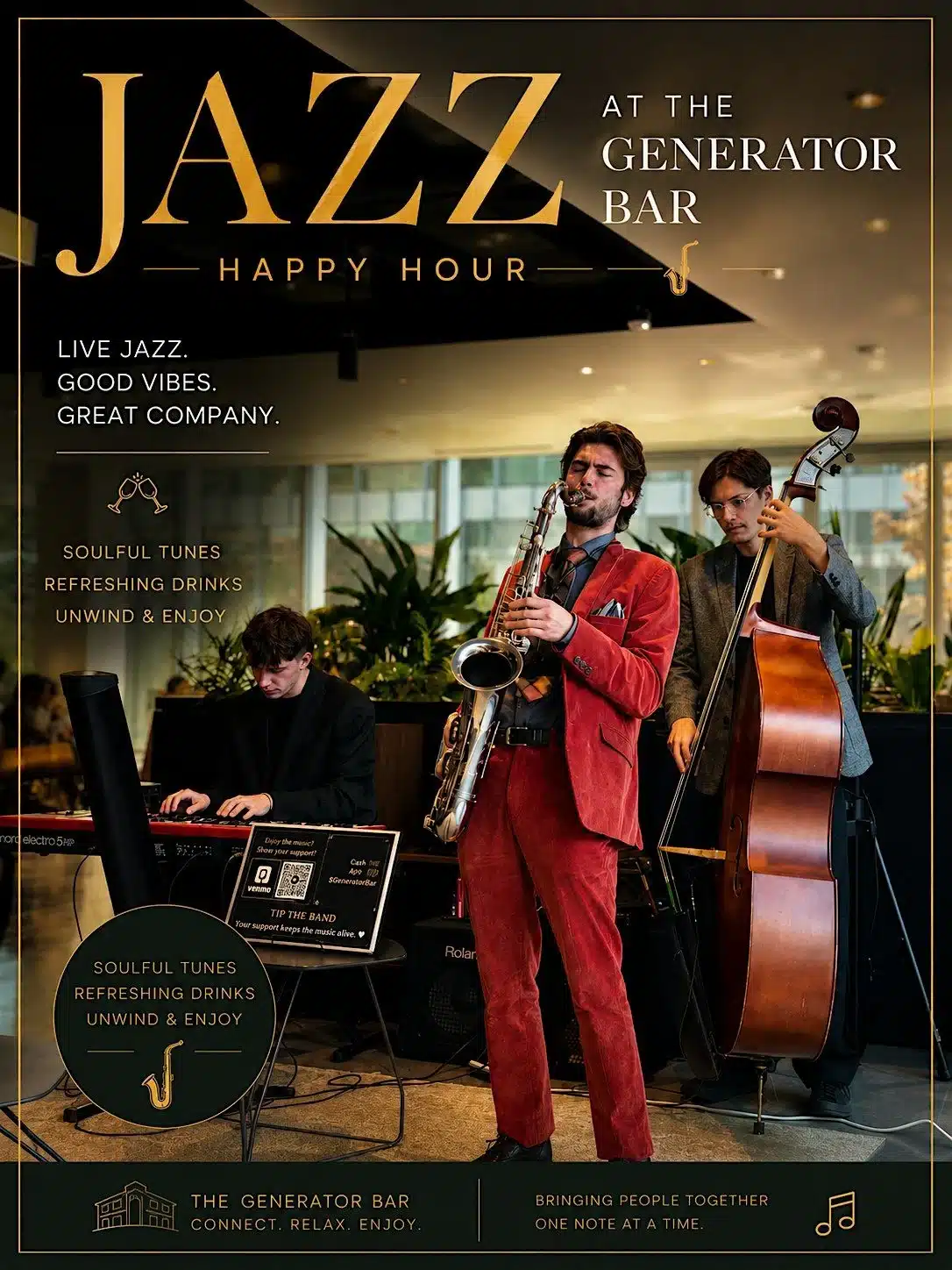 Jazz at the Generator Bar: A Happy Hour Worth Savoring