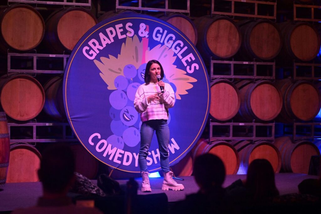 Pride Month Comedy Show: Grapes & Giggles Brings Laughter and Wine to the Peninsula